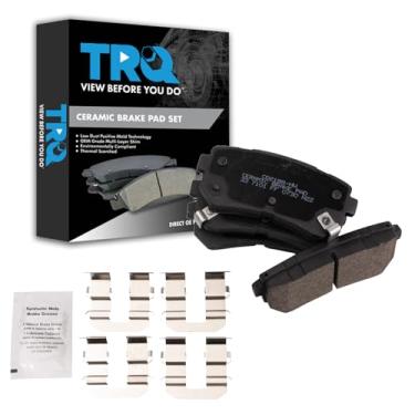 Imagem de TRQ Conjunto de pastilhas de freio de cerâmica traseira para Hyundai Kona
