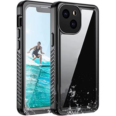 Imagem de KAPPDE Capa de corpo inteiro protetor à prova d'água e poeira proteção à prova de choque capa fina compatível com iPhone 13 Pro (tamanho: para iphone13Pro max)