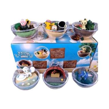 Imagem de Caixa Surpresa De Figuras De Anime Pokémon Pikachu Eevee Snorlax Céu E