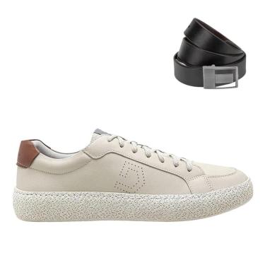 Imagem de Kit Sapatênis Democrata Denim Bora Masculino + Ci-Masculino