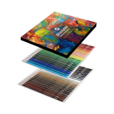 Imagem de Conjunto De Lápis De Cor Profissionais Para Adultos 48/72/120/180/260 