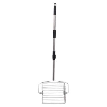 Imagem de Baoblaze Coletor de bolas de tênis, ferramenta de rápida, prática, com comprimento ajustável, ideal para treinos de pickleball. Perfeito para quadras e, S