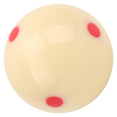 Imagem de SPYMINNPOO Bola de Taco de Treinamento de Bilhar de Resina Redpoint para Piscina de Sinuca de 52,5 Mm, Prática de Controle Suave para Jogadores, 1 Peça para Jogos