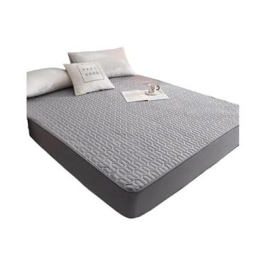 Imagem de Protetor De Colchão De Látex Impermeável E Amigo Da Pele 150x200, Capa