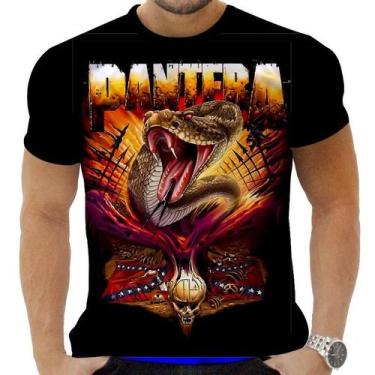 Imagem de Camiseta Camisa Personalizada Rock Metal Pantera 15 - OBDS, BABYLOOK P