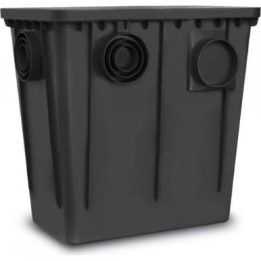 Imagem de Caixa Gordura Roma 330Mm Com Tampa Preta 52 Litros 6090 8 - ROMA PINCE