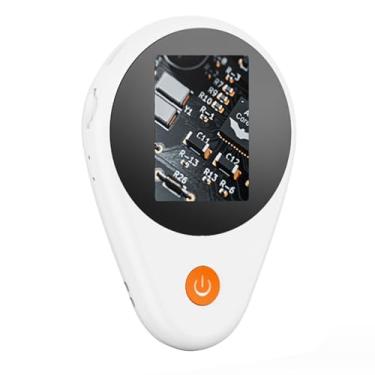 Imagem de LiebeWH Microscópio Digital e Microscópio Portátil Portátil Com Tela IPS de 2 Polegadas - Ampliação de 500X, 8 Luzes LED, Kit de Experimento Científico (Branco)