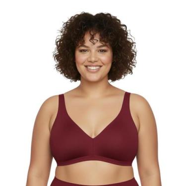 Imagem de Top Praia Feminino Sem Bojo Forrado Plus Size Alça Ajustável Regulagem