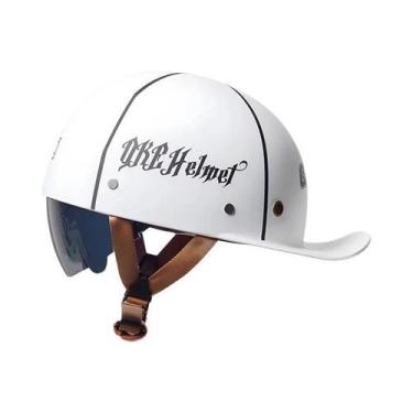 Imagem de Capacete Retro Universal Para Motocicleta, Equipamento De Segurança Pa