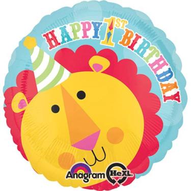Imagem de Anagram 25878 Fisher Price Lion 1st Birthday Circus, 45,72 cm, multicolorido