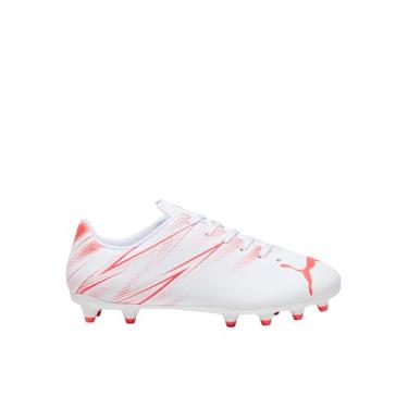 Imagem de Puma Chuteira unissex infantil Attacanto firme, artificial, Puma Orquídea branca, 17