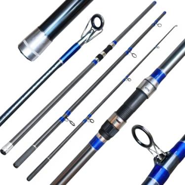 Imagem de VARA DE PESCA PESCARIA PRAIA COSTAO MAR COSTEIRA P/MOLINETE SAHARA OSPREY SURF - 4.5 M - 30-60LBS - 3 PARTES - PESCA PESADA - ALTO PADRAO - REFORCADA