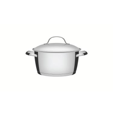 Imagem de Caçarola Funda Tramontina Allegra Em Aço Inox Com Fundo Triplo 18 Cm 2,2 L Tramontina