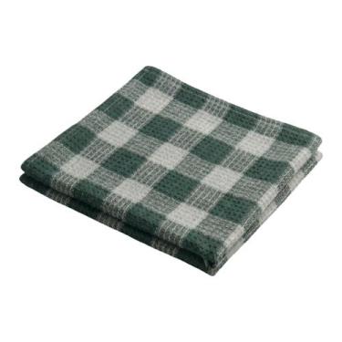 Imagem de Pano De Prato Copa KazzaVip Maquinetado 95% Algodão 5% Poliéster Xadre