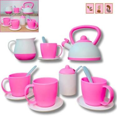Imagem de Kit Jogo De Chá 15 Peças Brinquedo Cozinha Infantil Baby Gourmet Chale