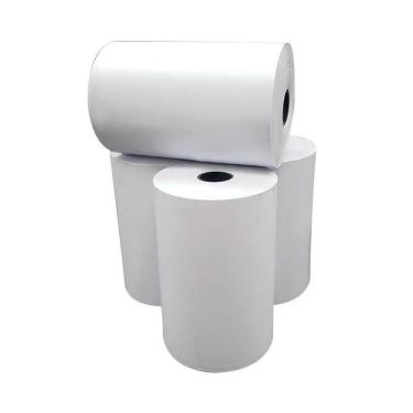 Imagem de Bobina Térmica 57X10 Branca P/Máquina Cartão Crédito C/200