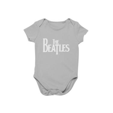 Imagem de Body Bebê Algodão The Beatles Logo Mescla - Artgeek, P
