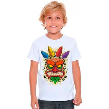 Imagem de Camiseta CRASH BANDICOOT Games Jogos Moda Infantil Roupa Criança 04 - 