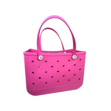 Imagem de Bolsa Eva Premium Luxo Praia Piscina Impermeável - - Domum, Pink, G