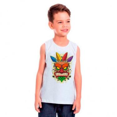 Imagem de Camiseta CRASH BANDICOOT Games Jogos Moda Infantil Roupa Criança 04 - 