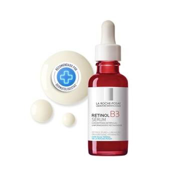 Imagem de La Roche-Posay Retinol B3, Sérum Facial Antirrugas com Vitamina B3, Água Termal e Retinol Puro, Efeito Uniformizador e Restaurador para Todos os Tipos de Pele, 30ml