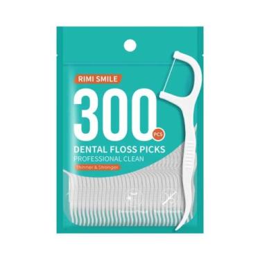 Imagem de 300/600/1200PCS Fio Dental Com Haste E Escova Interdentária Para Higie