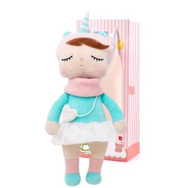 Imagem de Boneca Metoo Doll Original Angela Floresta Bichos Unicórnio 35cm com S