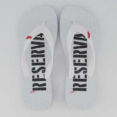 Imagem de Chinelo Reserva Stencil Branco-Masculino
