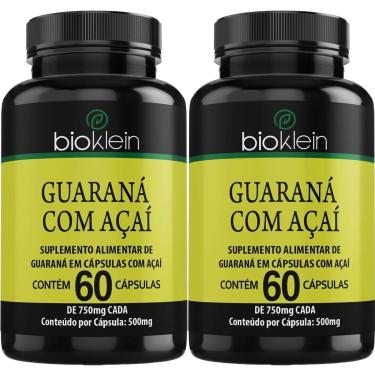 Imagem de Kit 2X Guaraná com Açaí - 60 Cápsulas - Bioklein-Masculino