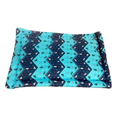 Imagem de Colchonete Pet  Camas para Cachorros e gatos azul tamanho G