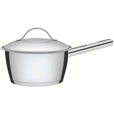 Imagem de Panela Allegra Aço Inox Fundo Triplo Fogões de Indução 16 Cm 1,5 L - T