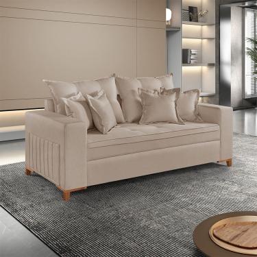 Imagem de Sofa Martins M-205 Linho 200cm Living Estofados Martins
