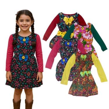 Imagem de Vestido Festa Junina Infantil Caipirinha Isabela - Anjo Fantasias, M