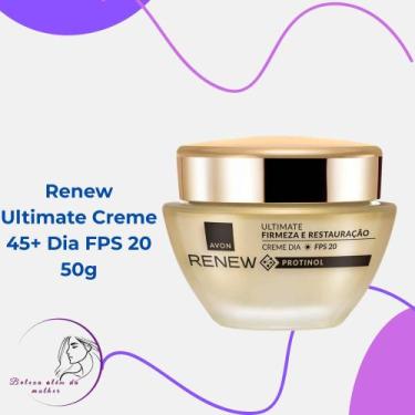 Imagem de Avon Renew Ultimate Creme Antissinais 45+ Dia FPS 20  Firmeza, Hidrata