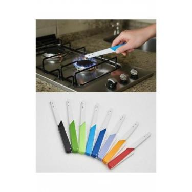 Imagem de 2x Acendedor Fogão Faísca Botão Aperta Segurança Prático - Congratulat