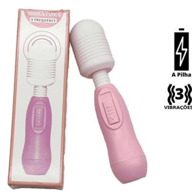 Imagem de Vibrador Varinha Magica a Pilha com 3 Modos de Vibração - Vibrators