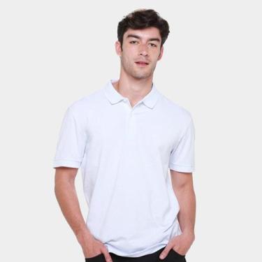 Imagem de Camisa Polo Forum II Masculina, Branco, M