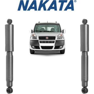 Imagem de 2 Amortecedores Nakata Fiat Doblo Traseiro Originais 2014