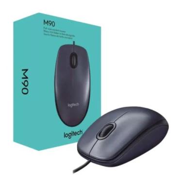Imagem de Mouse USB óptico Logitech M90 Preto 1000DPI Preto