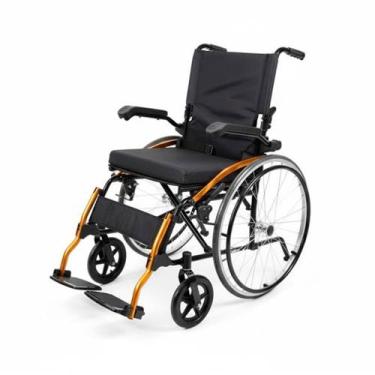 Imagem de Cadeira De Rodas Alumínio D600 POP Dellamed Dobrável 120kg
