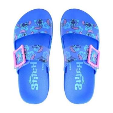 Imagem de Chinelo Slide Infantil Casual Stitch Grendene 23198-Feminino