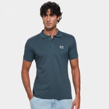 Imagem de Camisa Polo Ecko Basic Masculina, Azul, G
