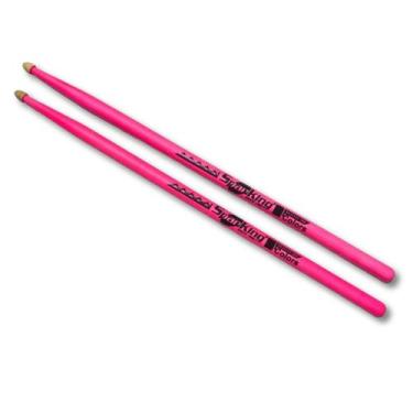 Imagem de Baqueta Spanking Colors Fluorescente Luminosa, Colors Rosa 5B