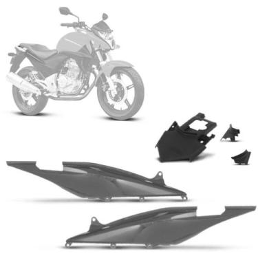 Imagem de Kit Carenagem Rabeta 2 Peças Honda Cb 300 2010 2011 2012 - Pro Tork, Ú