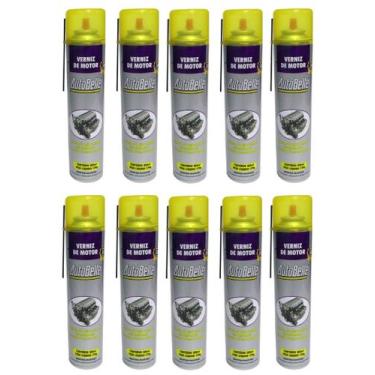 Imagem de Verniz Motor Autobelle 300 ML Barco Carro Avião Moto Kit 10