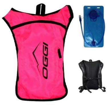 Imagem de Mochila De Hidratação Refil 2 Litros Oggi Hacker Racer, Rosa