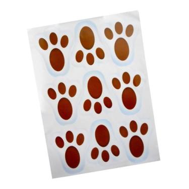 Imagem de Adesivo Pegadas De Coelho Páscoa - C/ 9 Unid. - Festa Maluca