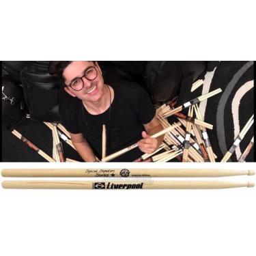 Imagem de Baqueta Liverpool Special Signature Hickory DJV Diego Jean Vicente (Pa