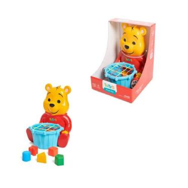Imagem de Brinquedo Push Pet Pooh Diversão Para Encaixar e Brincar - 0697, 1 uni