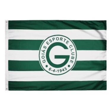 Imagem de Bandeira Oficial do Goiás 1,35x1,95m Dupla Face 3 Panos - BC ARTS ESPO